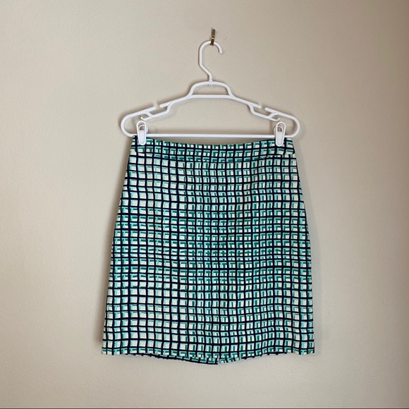 KATE SPADE check plaid Judy pencil skirt - Picture 2 of 12